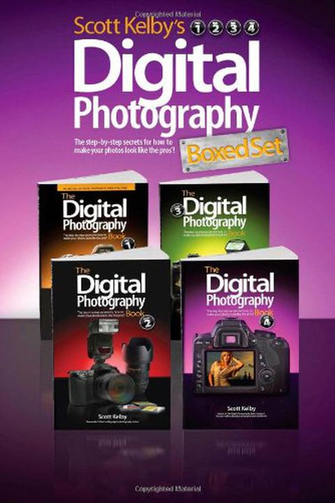 Book cover for “Scott Kelby's Digital Photography Boxed Set, Parts 1, 2, 3, and 4”