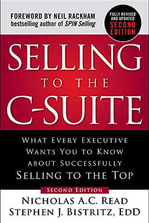 Book cover for “Selling to the CSuite, Second Edition”