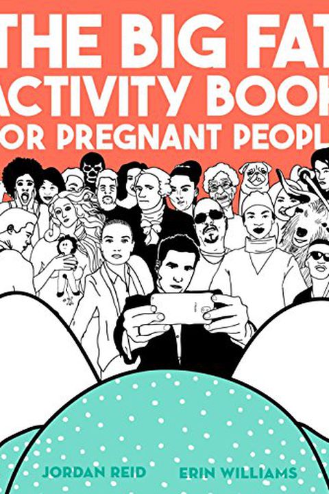Book cover for “The Big Fat Activity Book for Pregnant People”