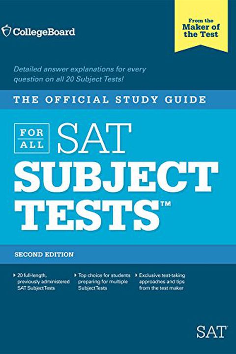 The Official Study Guide for ALL SAT Subject Tests